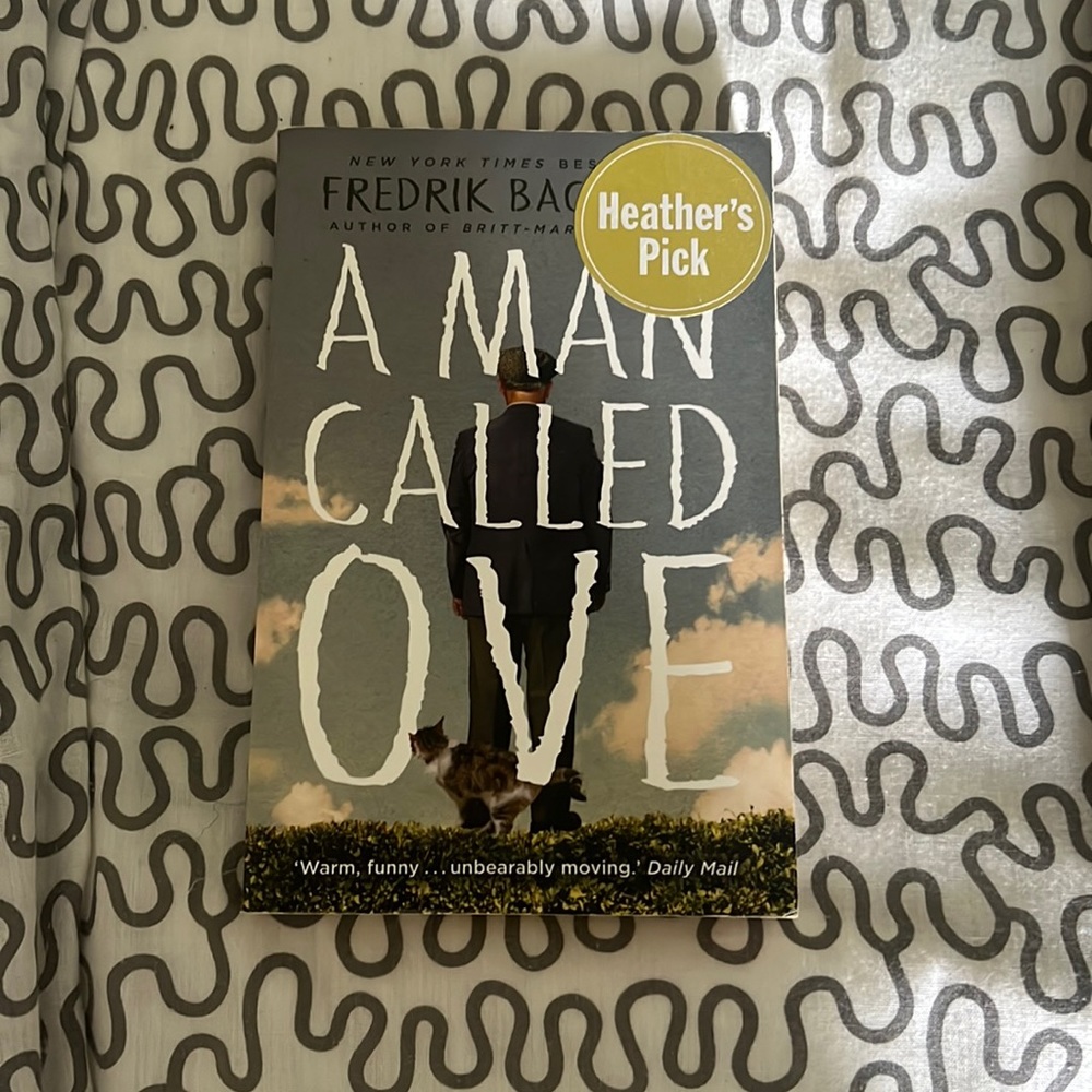 A man called ove book by fredrick backman